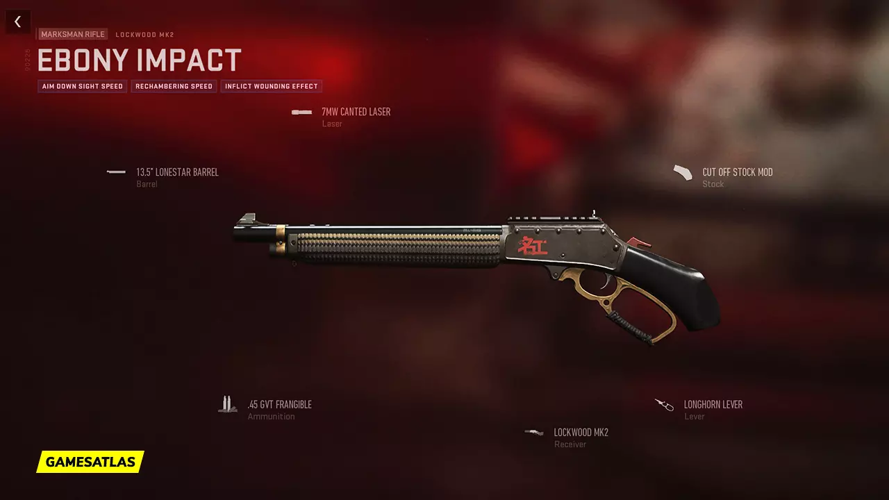 Ebony Impact - Warzone and Modern Warfare 2 Blueprint