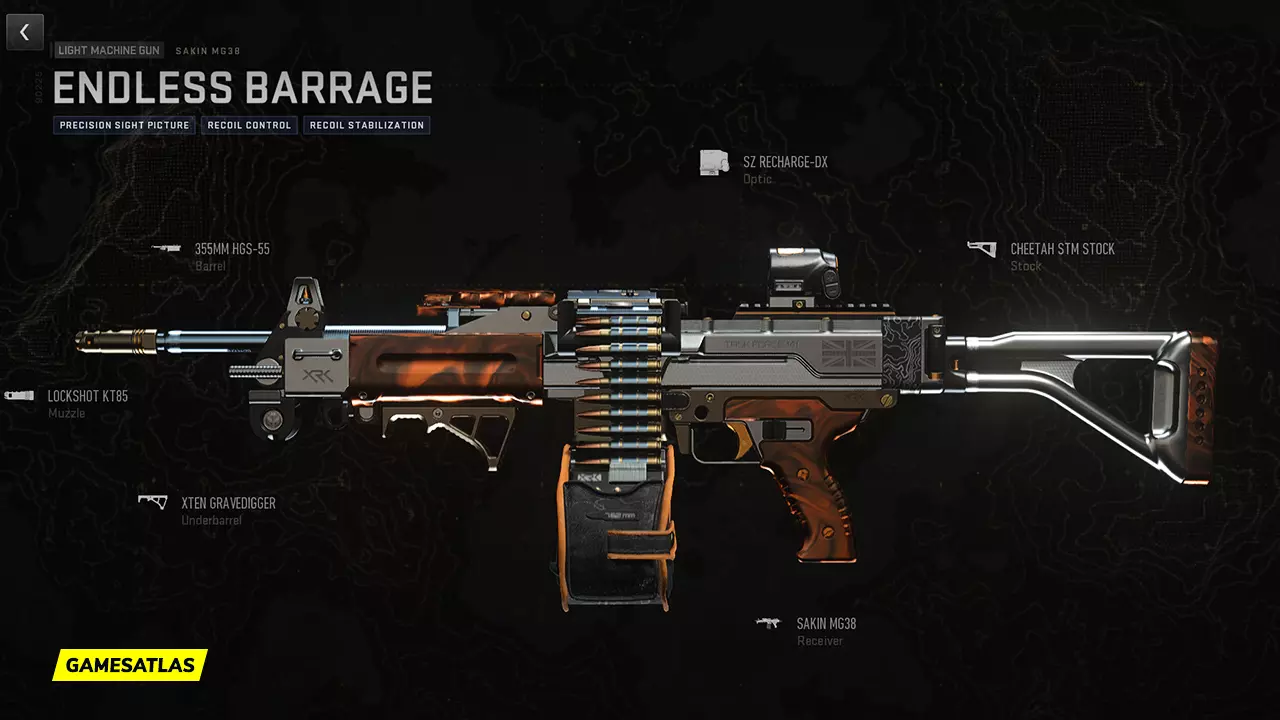 Endless Barrage - Warzone and Modern Warfare 2 Blueprint Endless Barrage - Warzone and Modern Warfare 2 Blueprint
