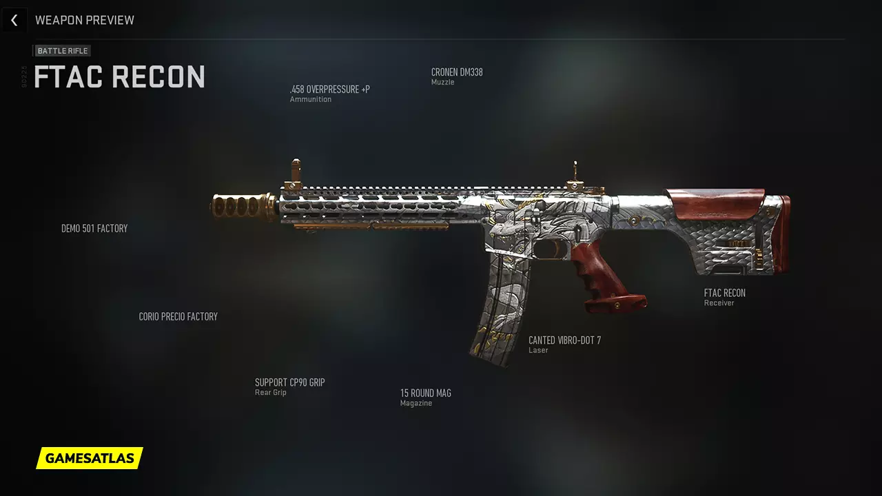 Fabled Dragon - Warzone and Modern Warfare 2 Blueprint