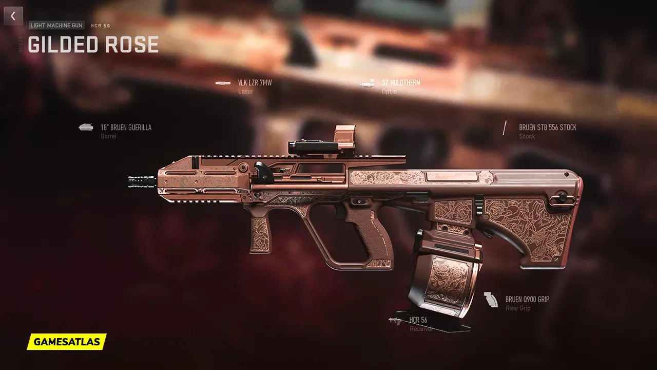 Gilded Rose - Warzone and Modern Warfare 2 Blueprint Gilded Rose - Warzone and Modern Warfare 2 Blueprint