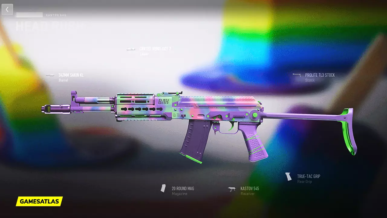 Head Rush - Warzone and Modern Warfare 2 Blueprint