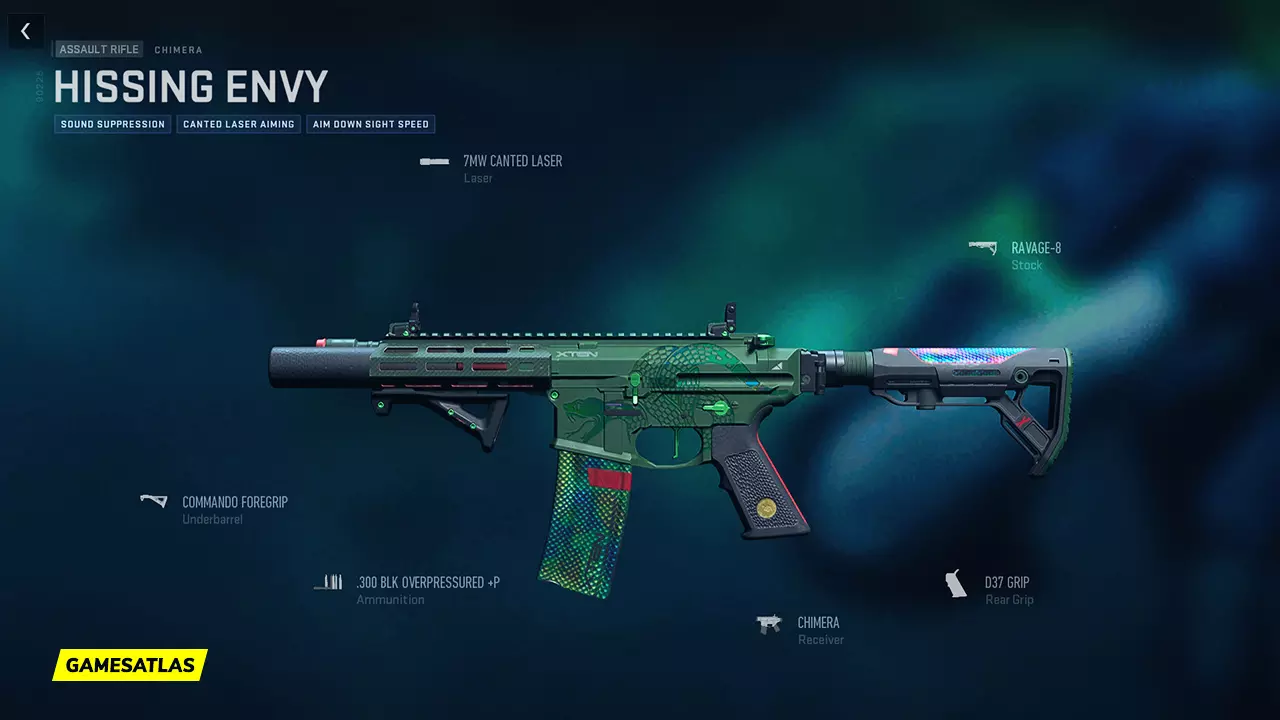 Hissing Envy - Warzone and Modern Warfare 2 Blueprint