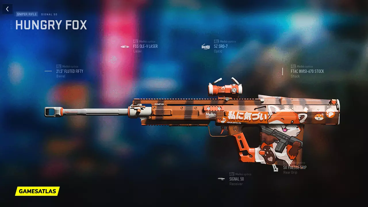 Hungry Fox - Warzone and Modern Warfare 2 Blueprint