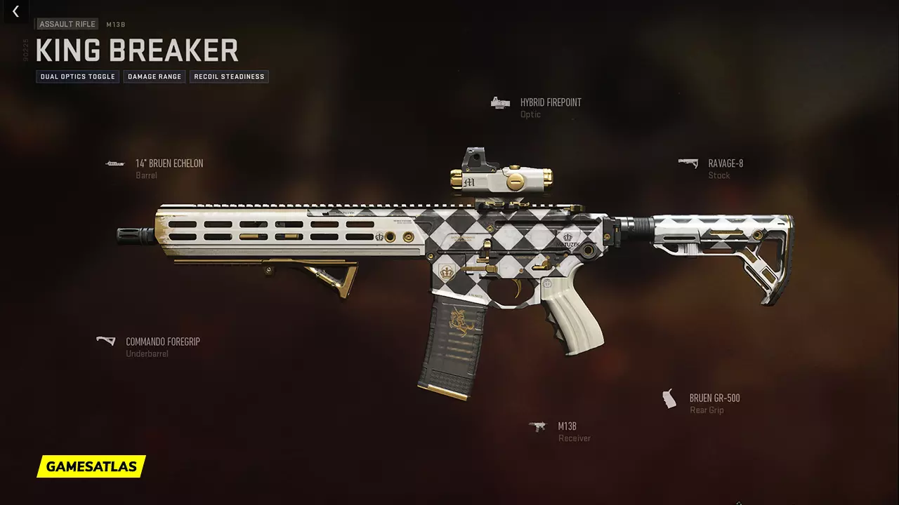 King Breaker - Warzone and Modern Warfare 2 Blueprint King Breaker - Warzone and Modern Warfare 2 Blueprint