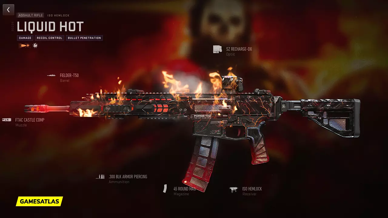 Liquid Hot - Warzone and Modern Warfare 2 Blueprint