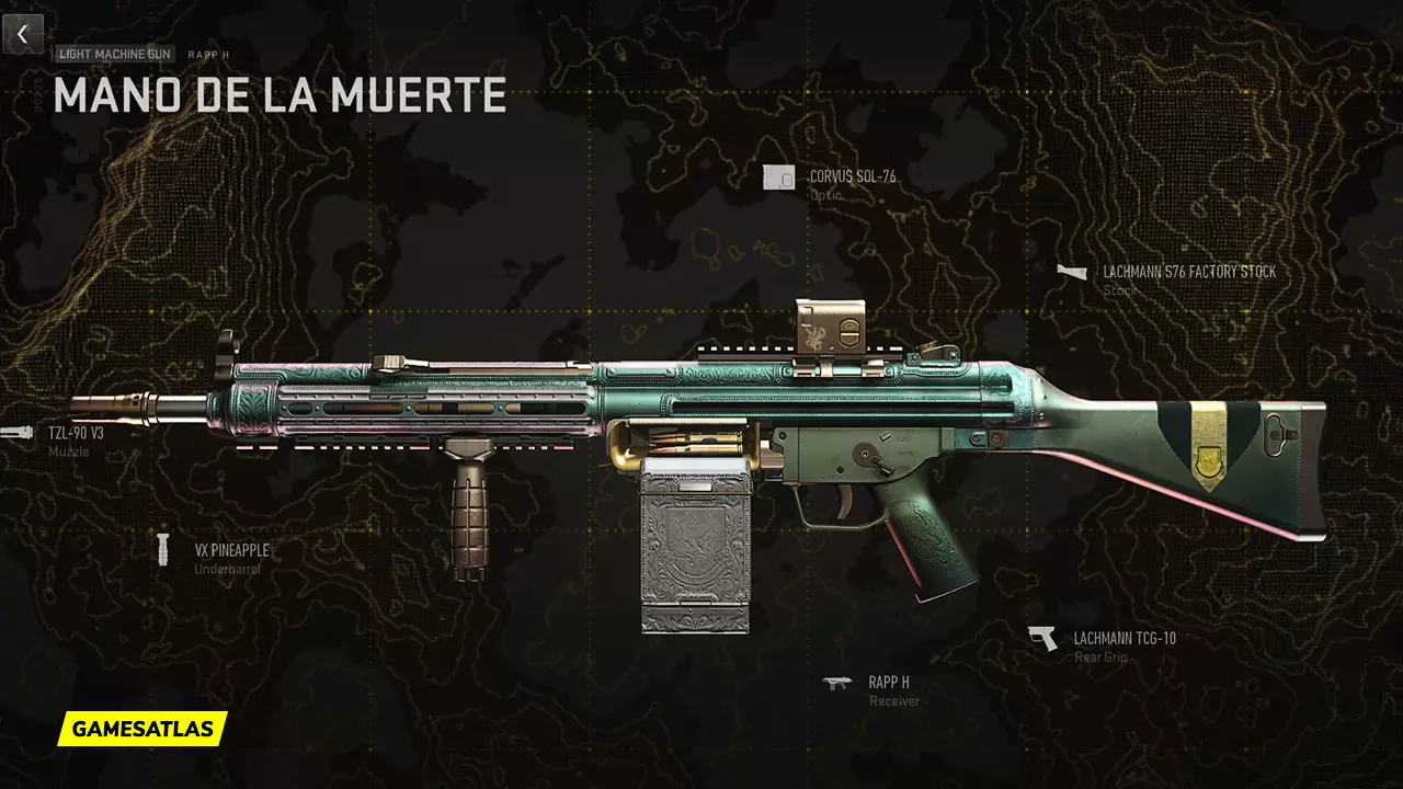 Mano De La Muerte - Warzone and Modern Warfare 2 Blueprint Mano De La Muerte - Warzone and Modern Warfare 2 Blueprint