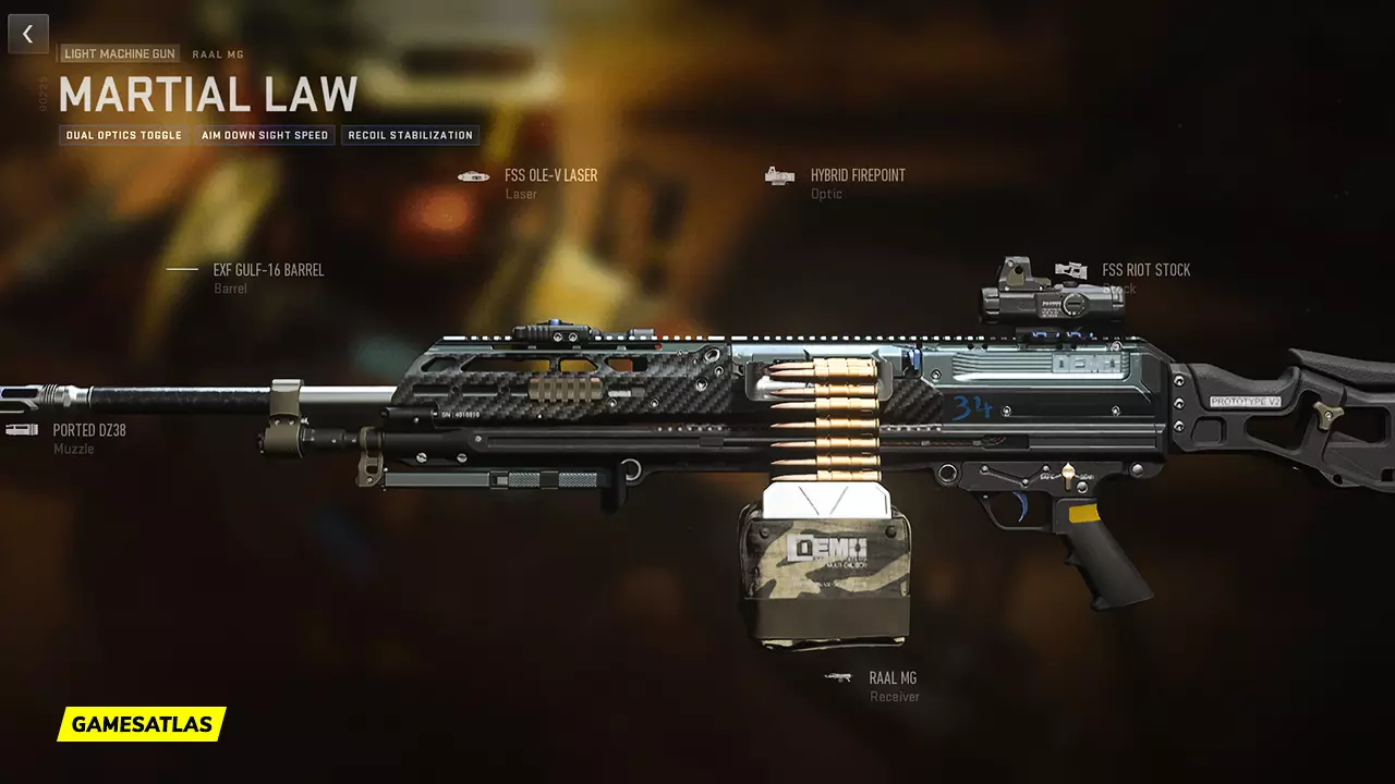 Martial Law - Warzone and Modern Warfare 2 Blueprint