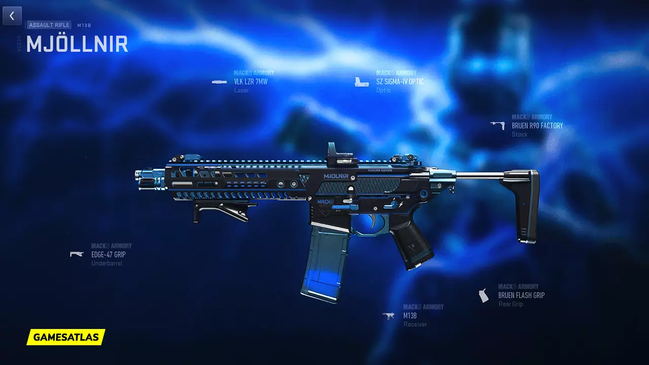 Mjöllnir - Warzone and Modern Warfare 2 Blueprint Mjöllnir - Warzone and Modern Warfare 2 Blueprint