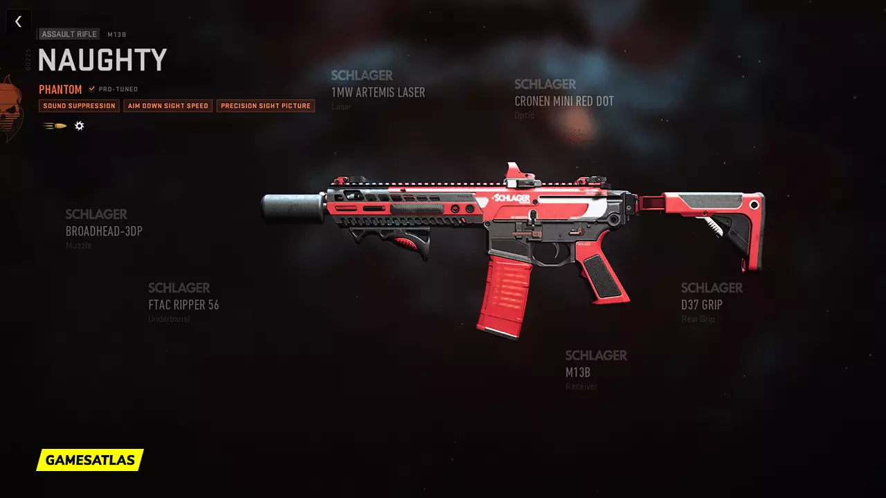 Naughty - Warzone and Modern Warfare 2 Blueprint Naughty - Warzone and Modern Warfare 2 Blueprint
