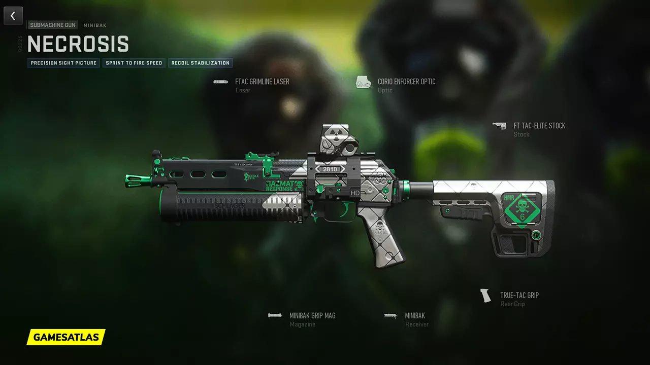 Necrosis - Warzone and Modern Warfare 2 Blueprint Necrosis - Warzone and Modern Warfare 2 Blueprint