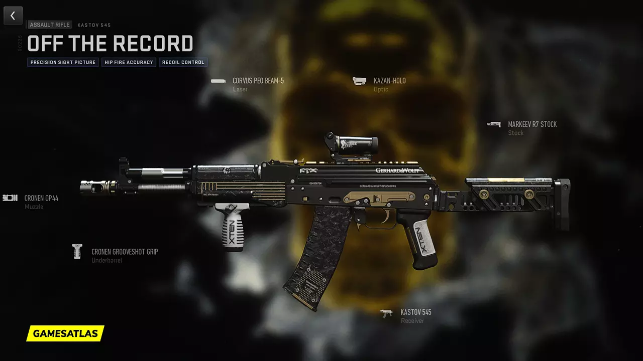 Off The Record - Warzone and Modern Warfare 2 Blueprint Off The Record - Warzone and Modern Warfare 2 Blueprint