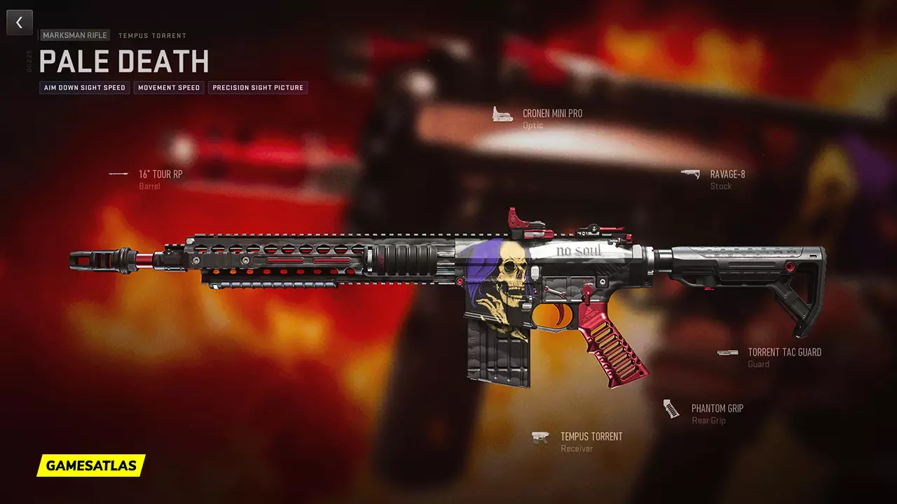 Pale Death - Warzone and Modern Warfare 2 Blueprint Pale Death - Warzone and Modern Warfare 2 Blueprint