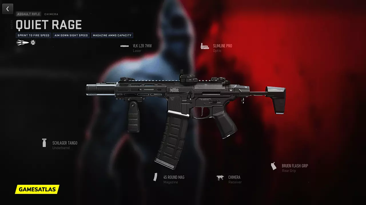 Quiet Rage - Warzone and Modern Warfare 2 Blueprint Quiet Rage - Warzone and Modern Warfare 2 Blueprint