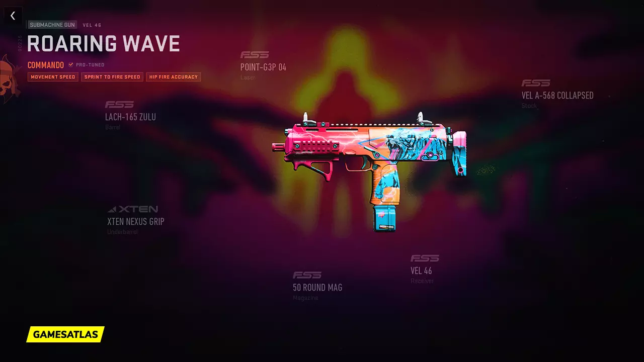 Roaring Wave - Warzone and Modern Warfare 2 Blueprint Roaring Wave - Warzone and Modern Warfare 2 Blueprint