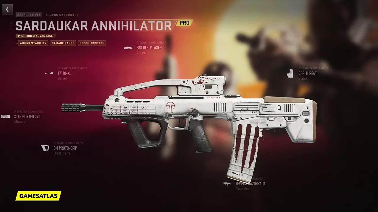 Sardaukar Annihilator - Warzone and Modern Warfare 2 Blueprint Sardaukar Annihilator - Warzone and Modern Warfare 2 Blueprint