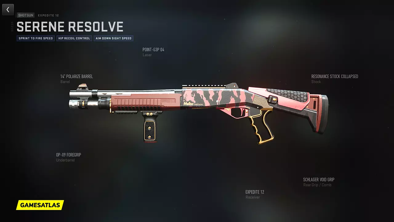 Serene Resolve - Warzone and Modern Warfare 2 Blueprint Serene Resolve - Warzone and Modern Warfare 2 Blueprint