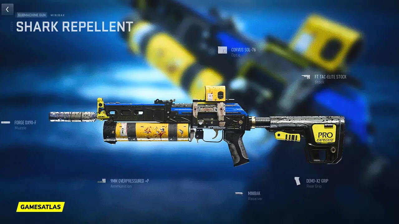 Shark Repellent - Warzone and Modern Warfare 2 Blueprint Shark Repellent - Warzone and Modern Warfare 2 Blueprint