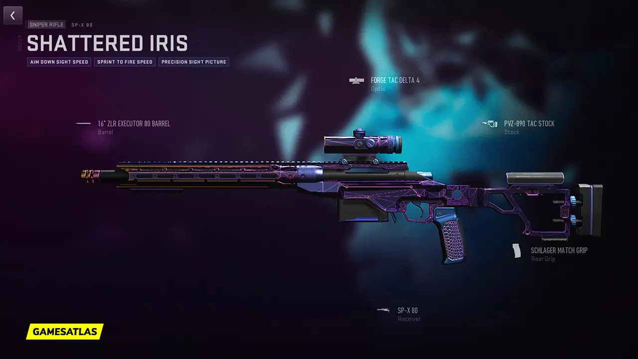 Shattered Iris - Warzone and Modern Warfare 2 Blueprint Shattered Iris - Warzone and Modern Warfare 2 Blueprint