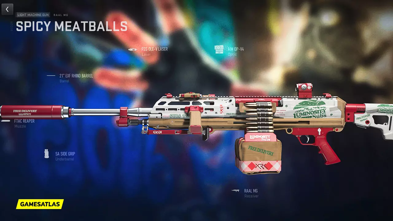 Spicy Meatballs - Warzone and Modern Warfare 2 Blueprint