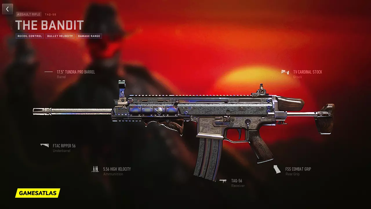 The Bandit - Warzone and Modern Warfare 2 Blueprint The Bandit - Warzone and Modern Warfare 2 Blueprint