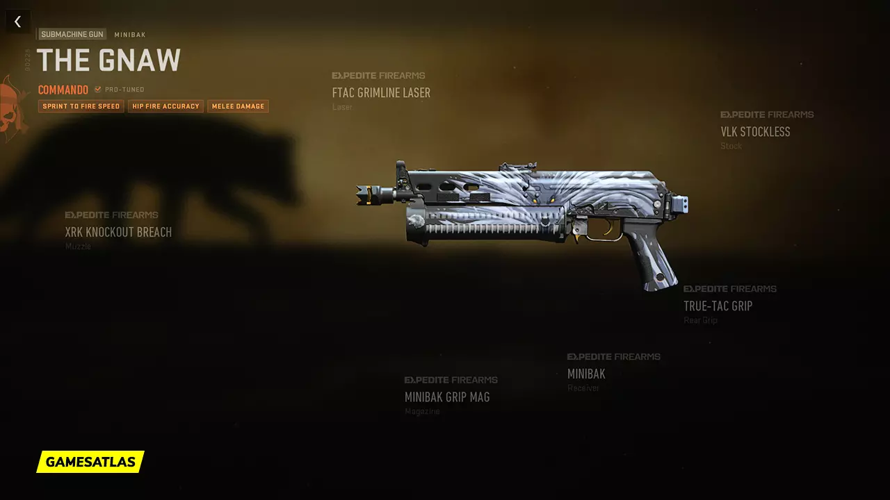 The Gnaw - Warzone and Modern Warfare 2 Blueprint The Gnaw - Warzone and Modern Warfare 2 Blueprint