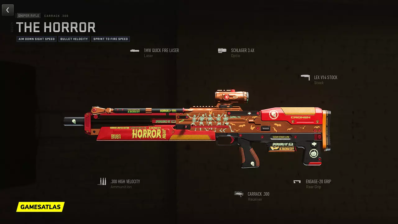 The Horror - Warzone and Modern Warfare 2 Blueprint The Horror - Warzone and Modern Warfare 2 Blueprint