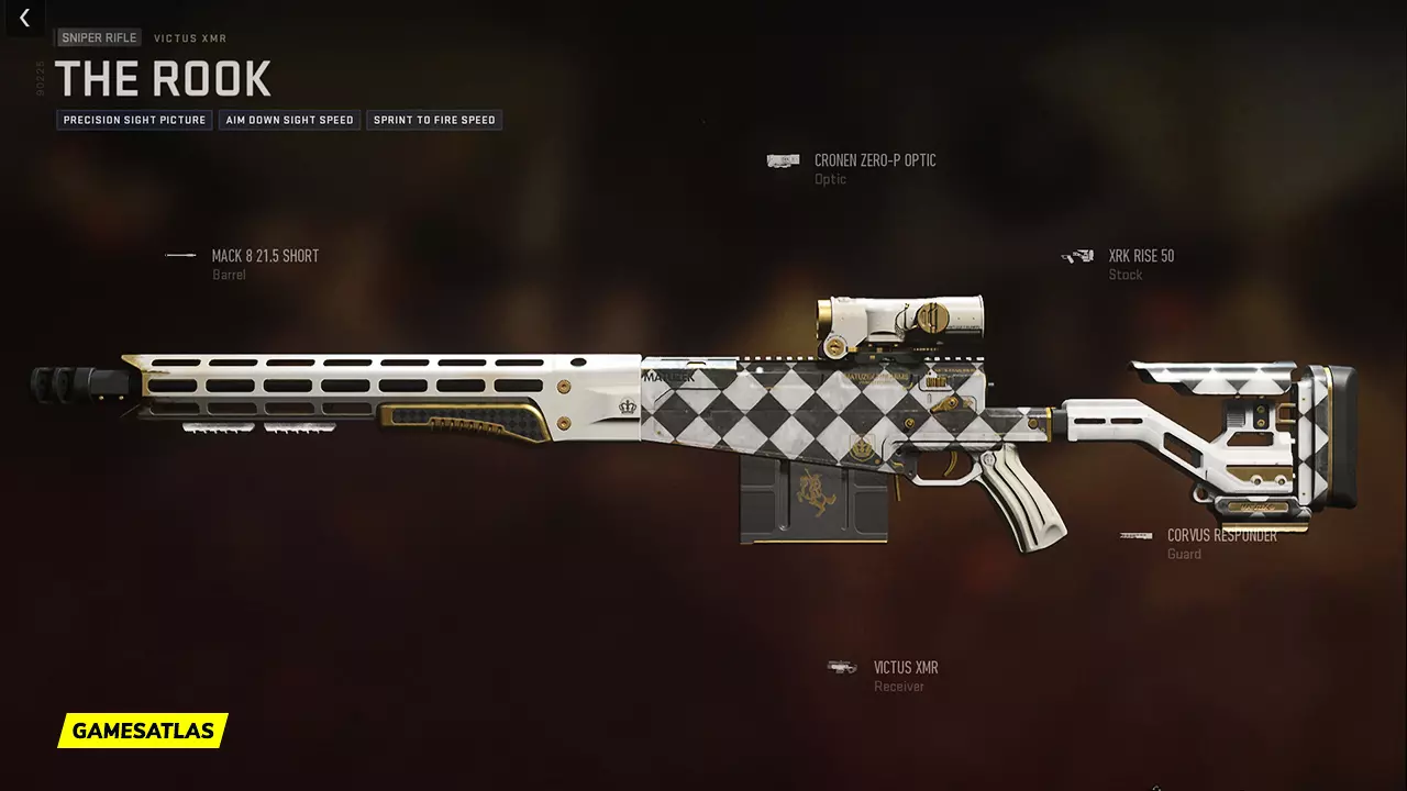 The Rook - Warzone and Modern Warfare 2 Blueprint The Rook - Warzone and Modern Warfare 2 Blueprint