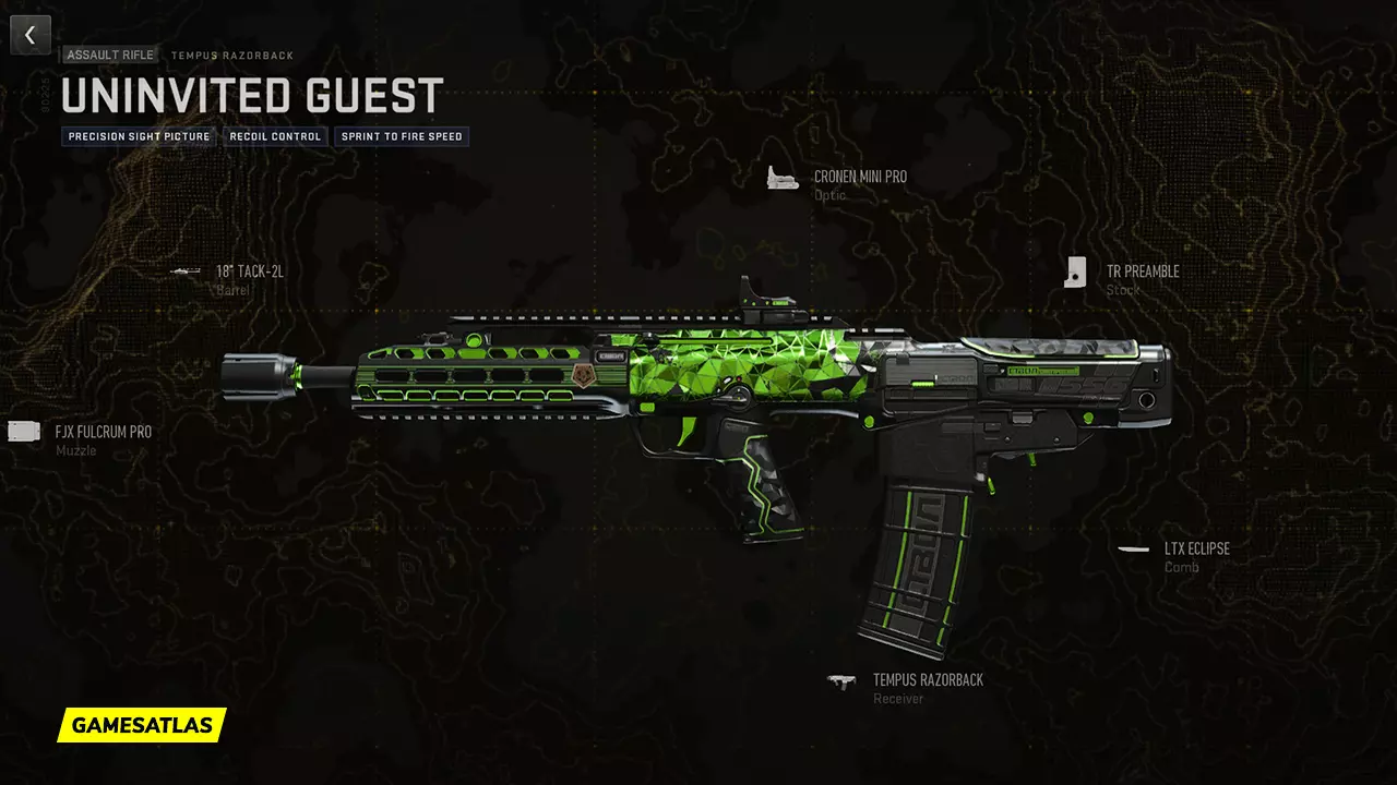 Uninvited Guest - Warzone and Modern Warfare 2 Blueprint Uninvited Guest - Warzone and Modern Warfare 2 Blueprint