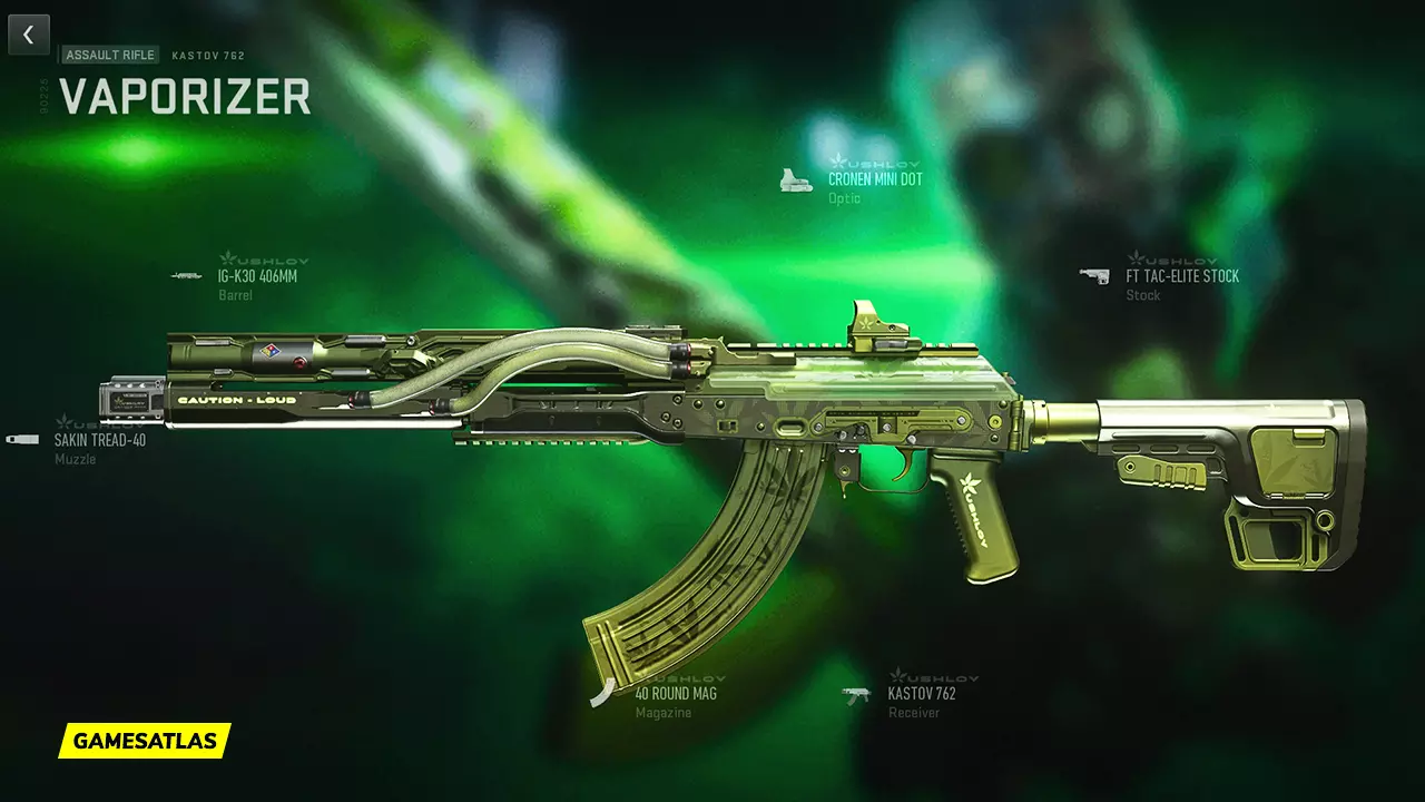 Vaporizer - Warzone and Modern Warfare 2 Blueprint Vaporizer - Warzone and Modern Warfare 2 Blueprint