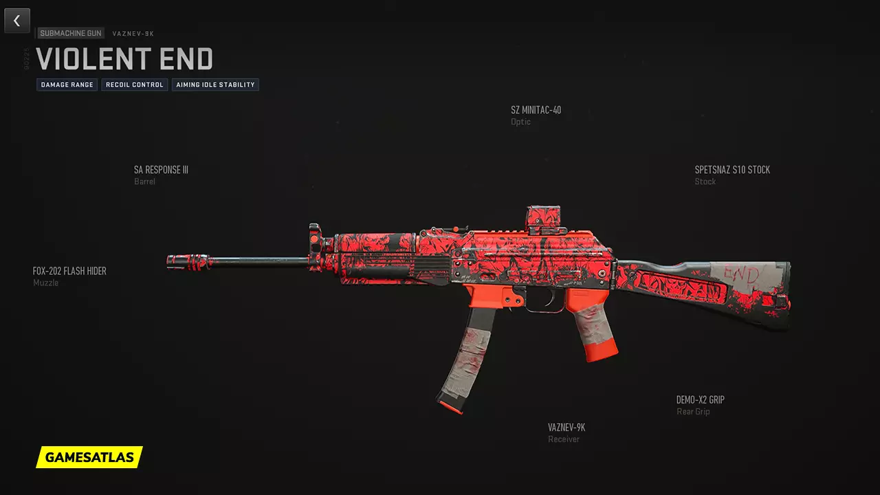 Violent End - Warzone and Modern Warfare 2 Blueprint Violent End - Warzone and Modern Warfare 2 Blueprint