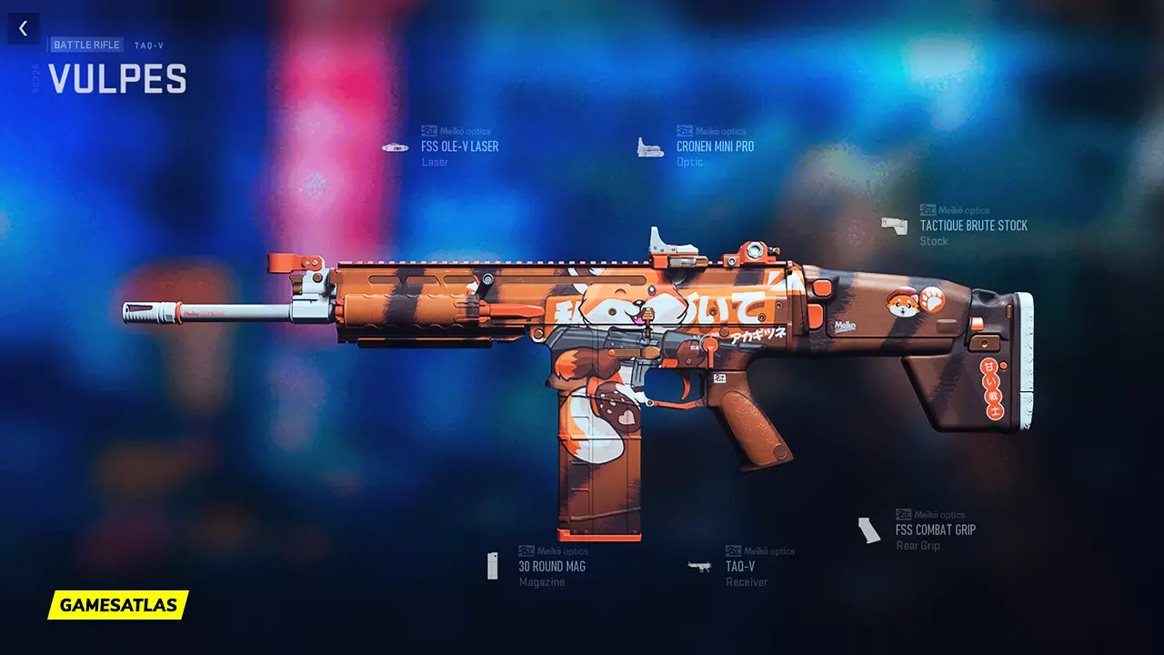 Vulpes - Warzone and Modern Warfare 2 Blueprint Vulpes - Warzone and Modern Warfare 2 Blueprint