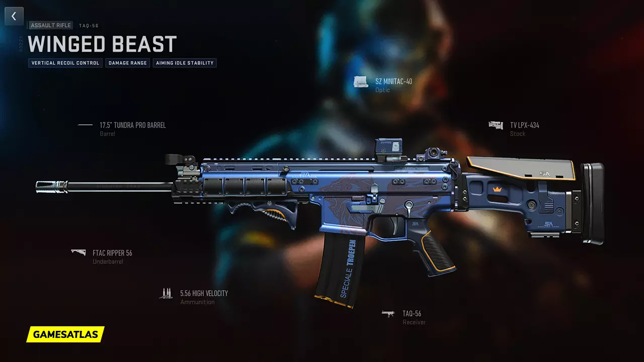 Winged Beast - Warzone and Modern Warfare 2 Blueprint Winged Beast - Warzone and Modern Warfare 2 Blueprint