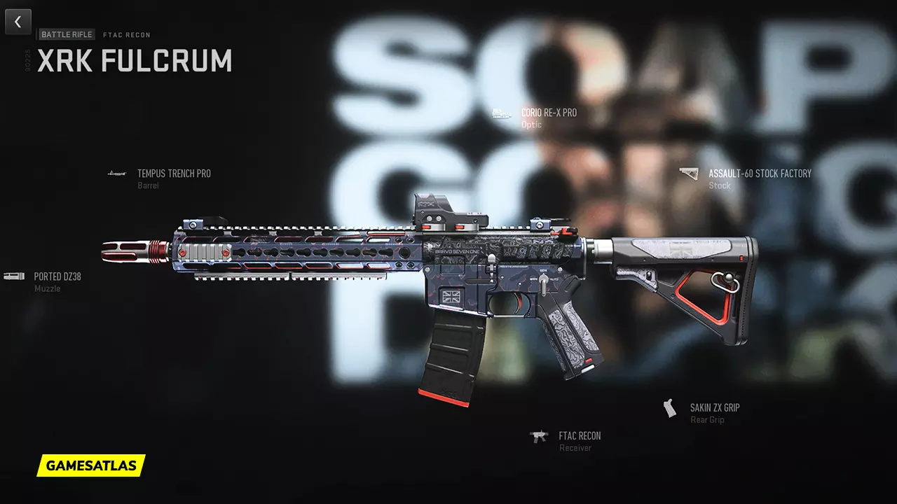XRK Fulcrum - Warzone and Modern Warfare 2 Blueprint XRK Fulcrum - Warzone and Modern Warfare 2 Blueprint