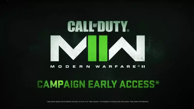MW2 Campaign Release Date