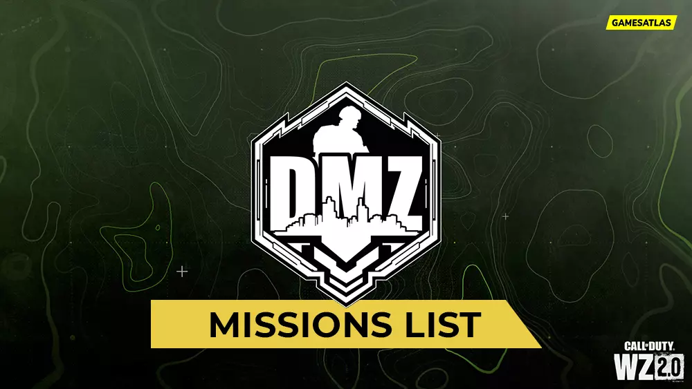 COD Warzone 2 DMZ Missions List