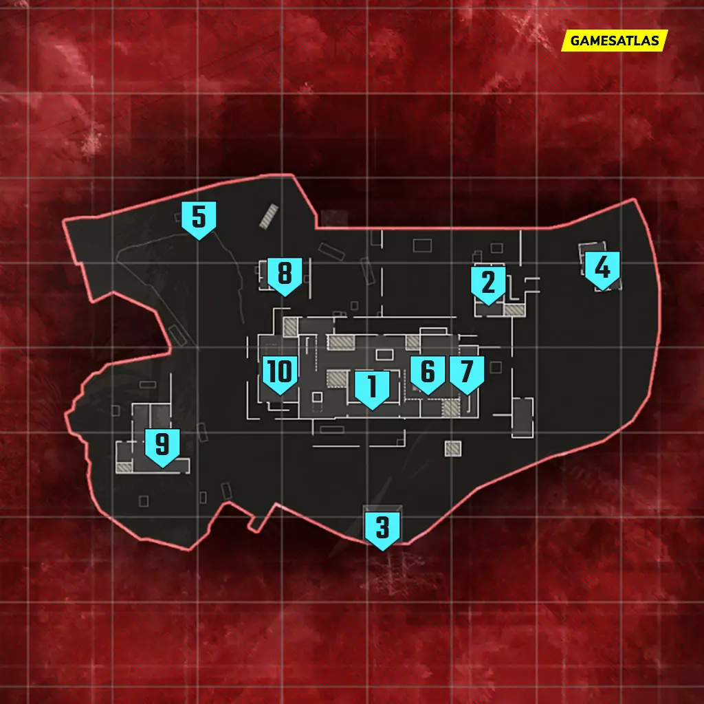 el asilo cod modern warfare 2 map hardpoint rotations