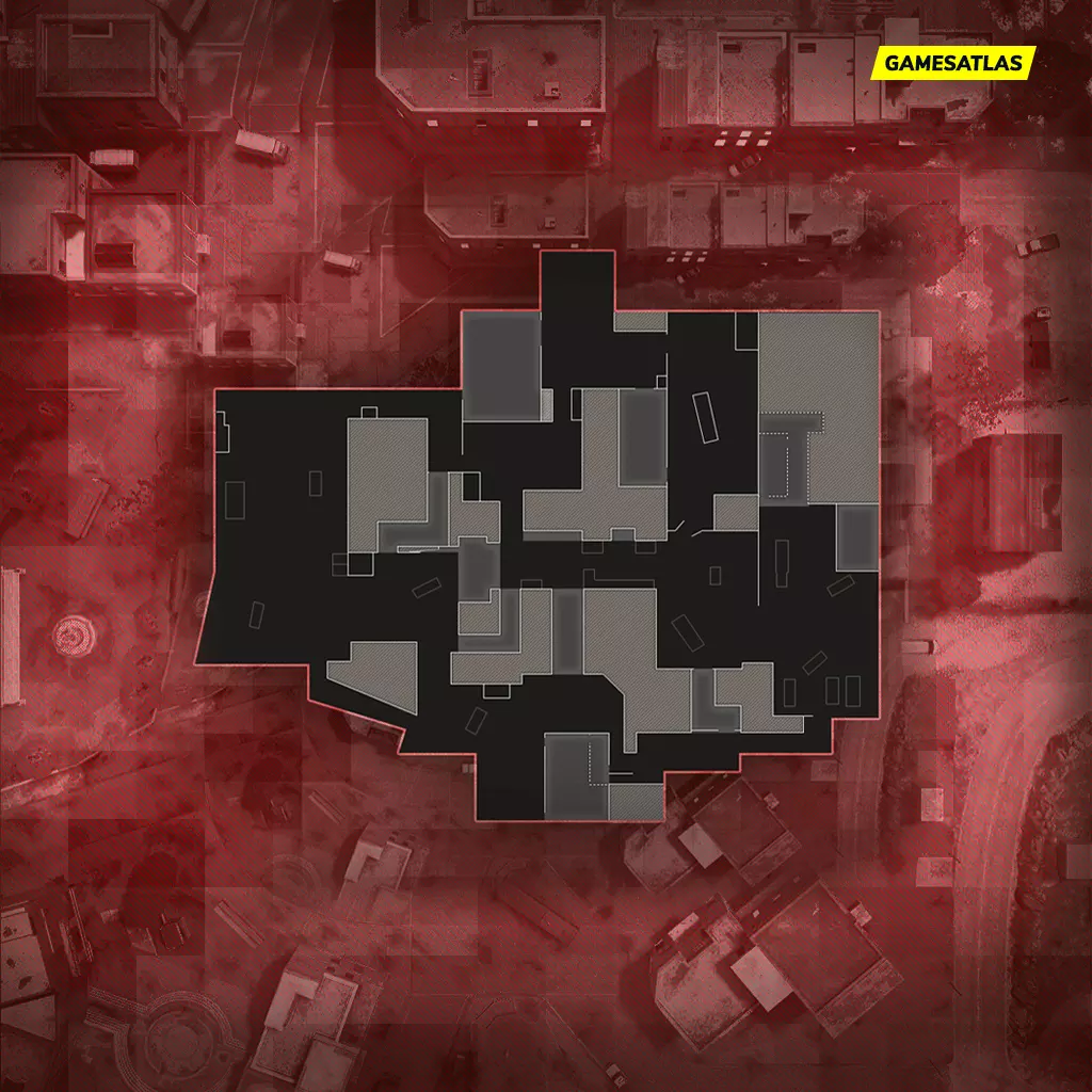 mercado las almas cod modern warfare 2 map layout