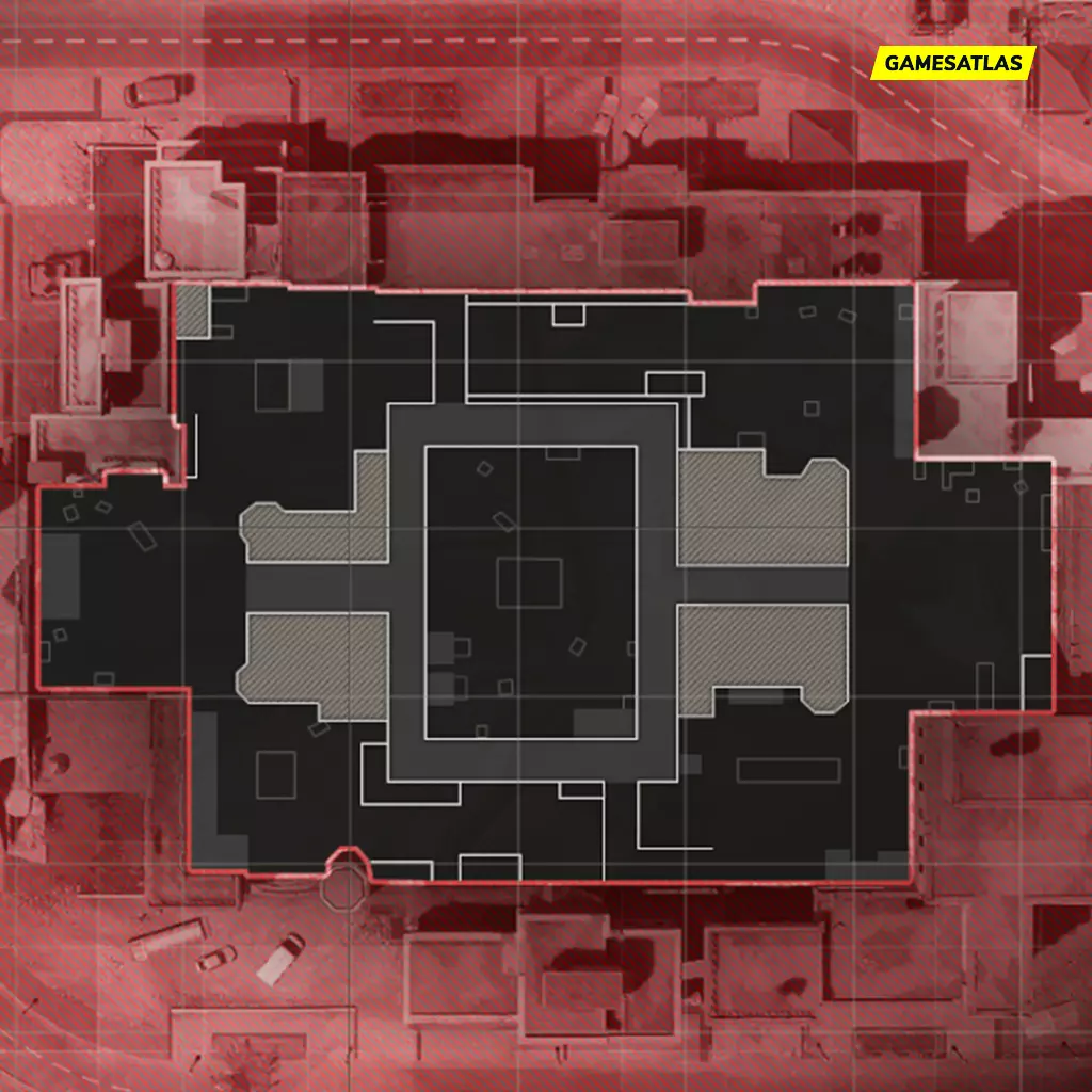 showdown cod modern warfare 2 map layout