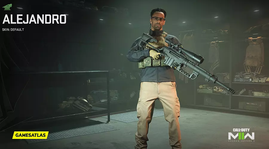 Alejandro - Operator Skins in Warzone and COD MW2 Alejandro - Operator Skins in Warzone and COD MW2