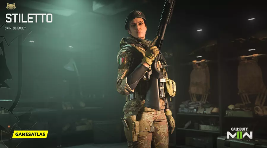 Stiletto - Operator Skins in Warzone and COD MW2 Stiletto - Operator Skins in Warzone and COD MW2