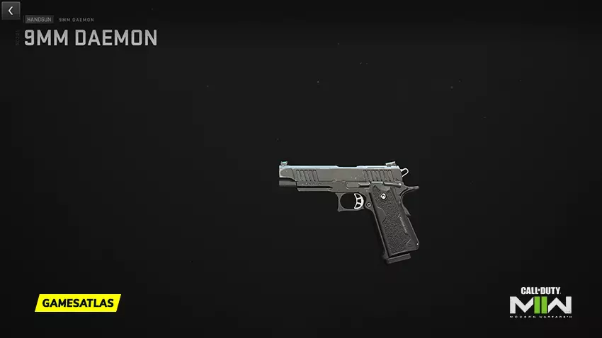 9mm Daemon - Blueprints List in Warzone and MW2