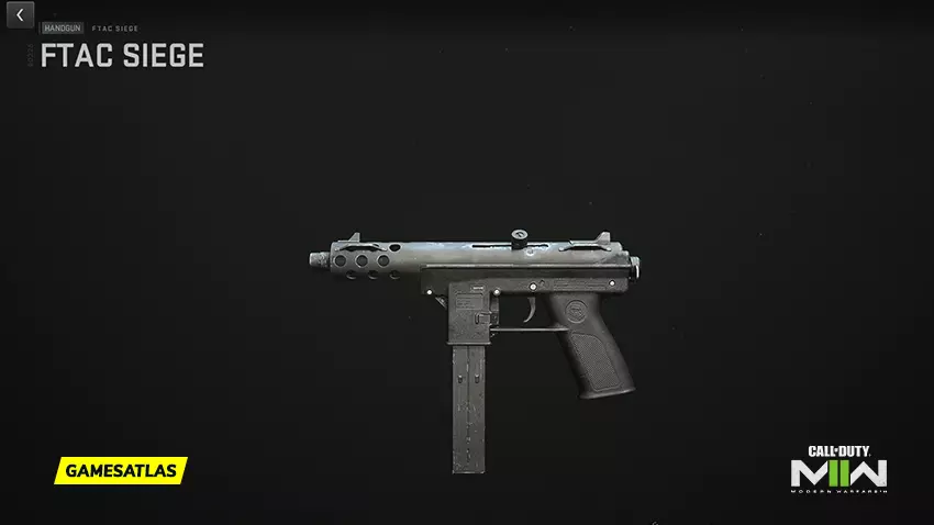 FTac Siege - Blueprints List in Warzone and MW2