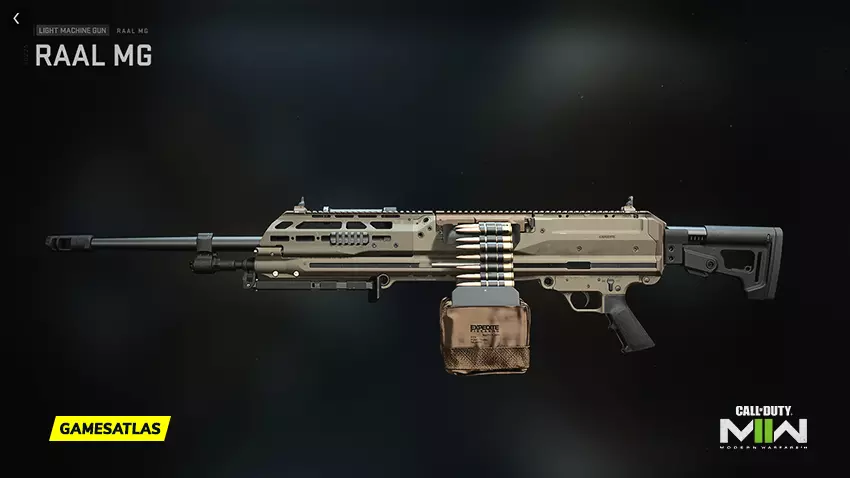 RAAL MG - Blueprints List in Warzone and MW2