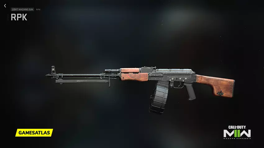 RPK - Blueprints List in Warzone and MW2