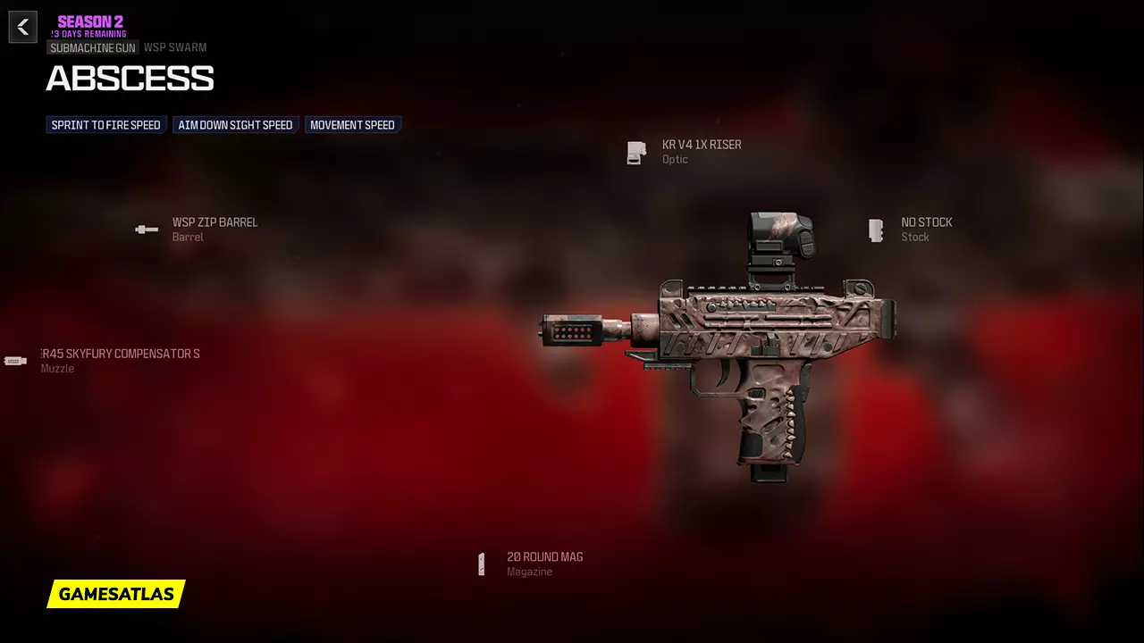 Abscess - Warzone and Modern Warfare 3 Blueprint Abscess - Warzone and Modern Warfare 3 Blueprint