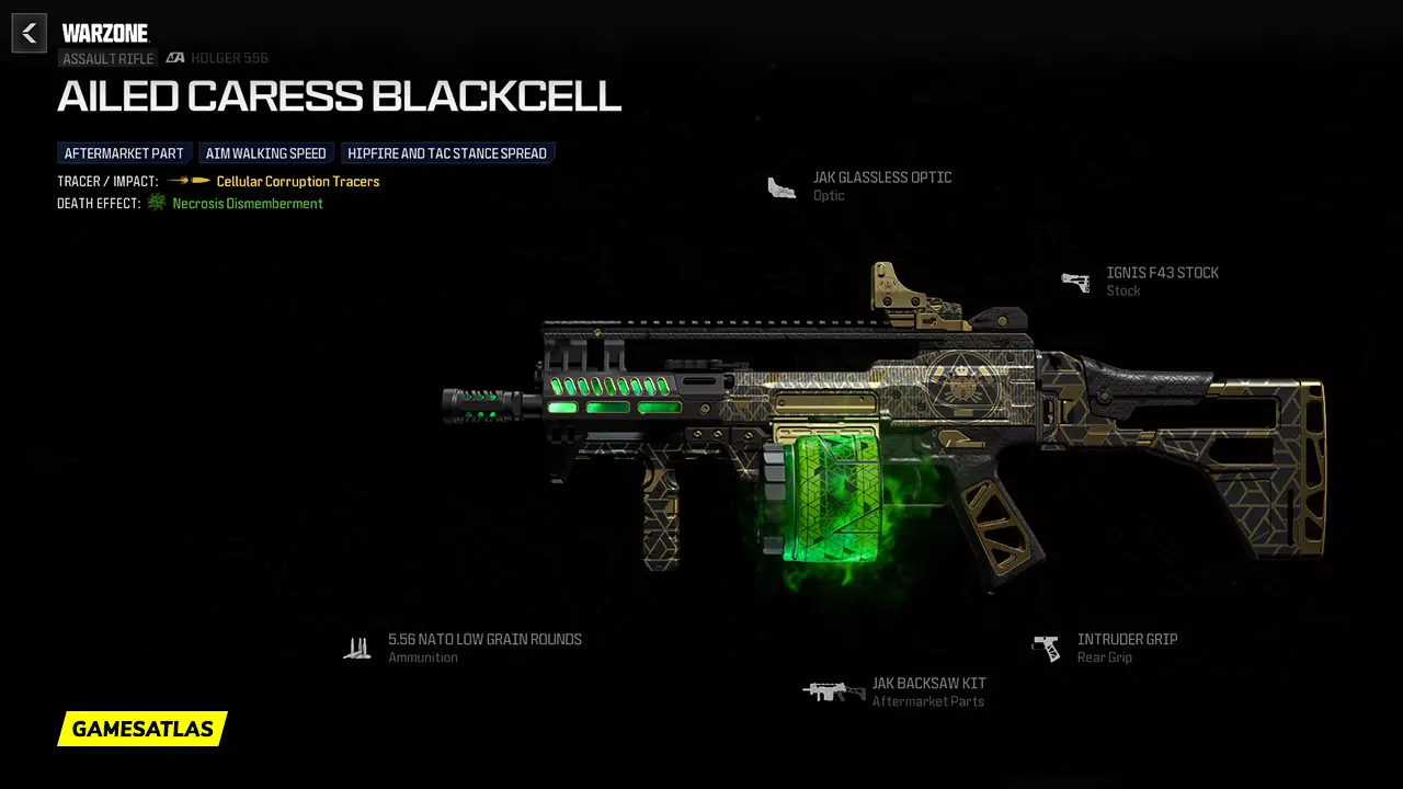 Ailed Caress Blackcell - Warzone and Modern Warfare 3 Blueprint Ailed Caress Blackcell - Warzone and Modern Warfare 3 Blueprint