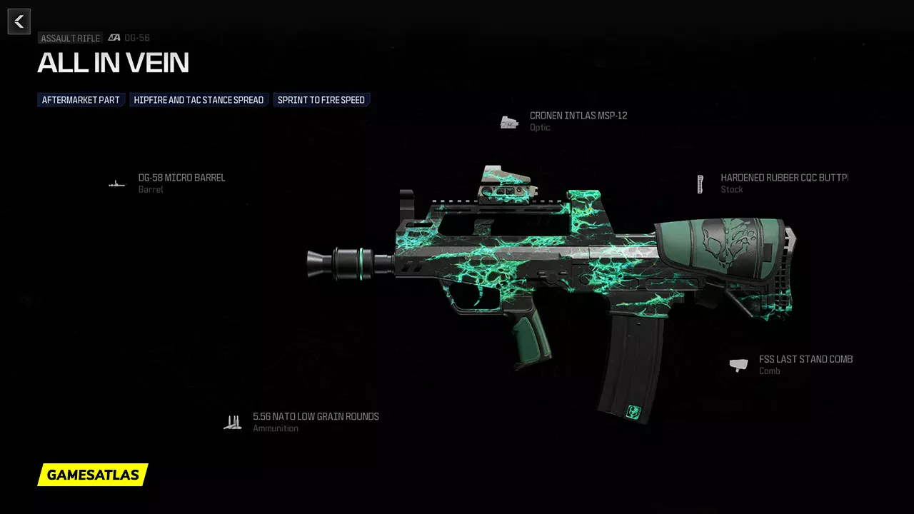 All In Vein - Warzone and Modern Warfare 3 Blueprint