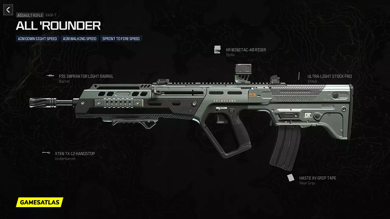 All 'Rounder - Warzone and Modern Warfare 3 Blueprint