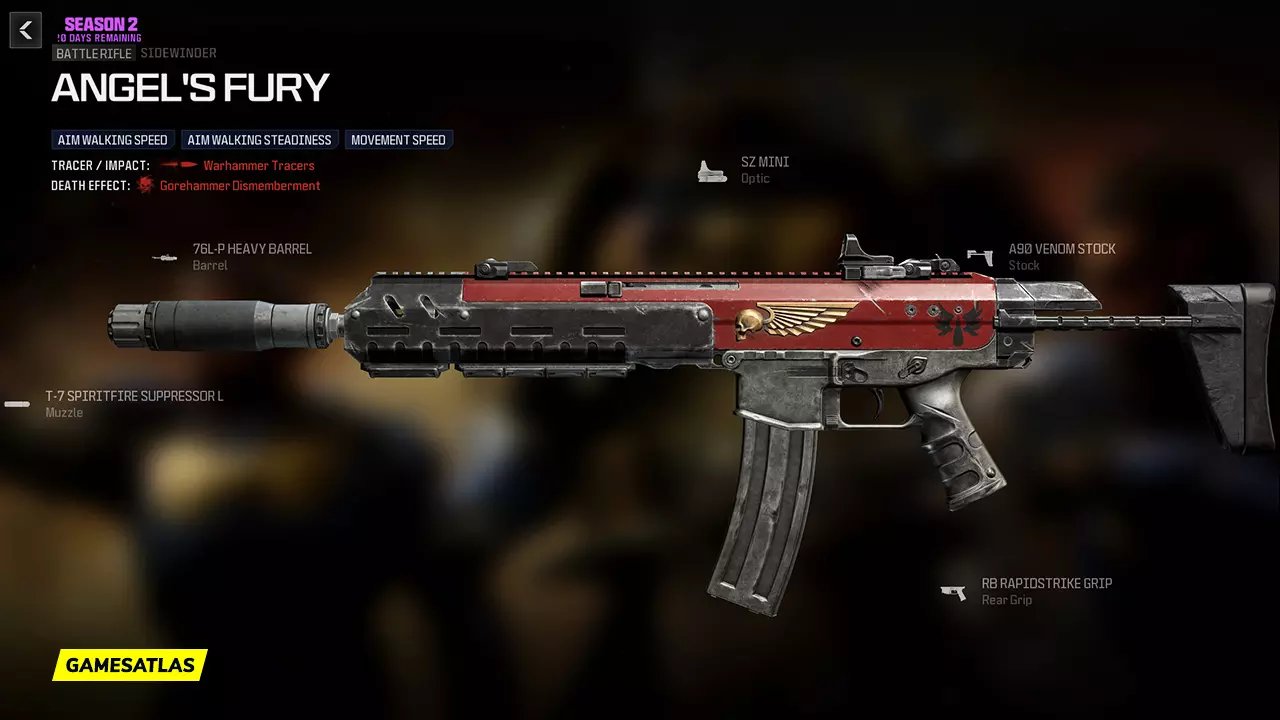 Angel's Fury - Warzone and Modern Warfare 3 Blueprint