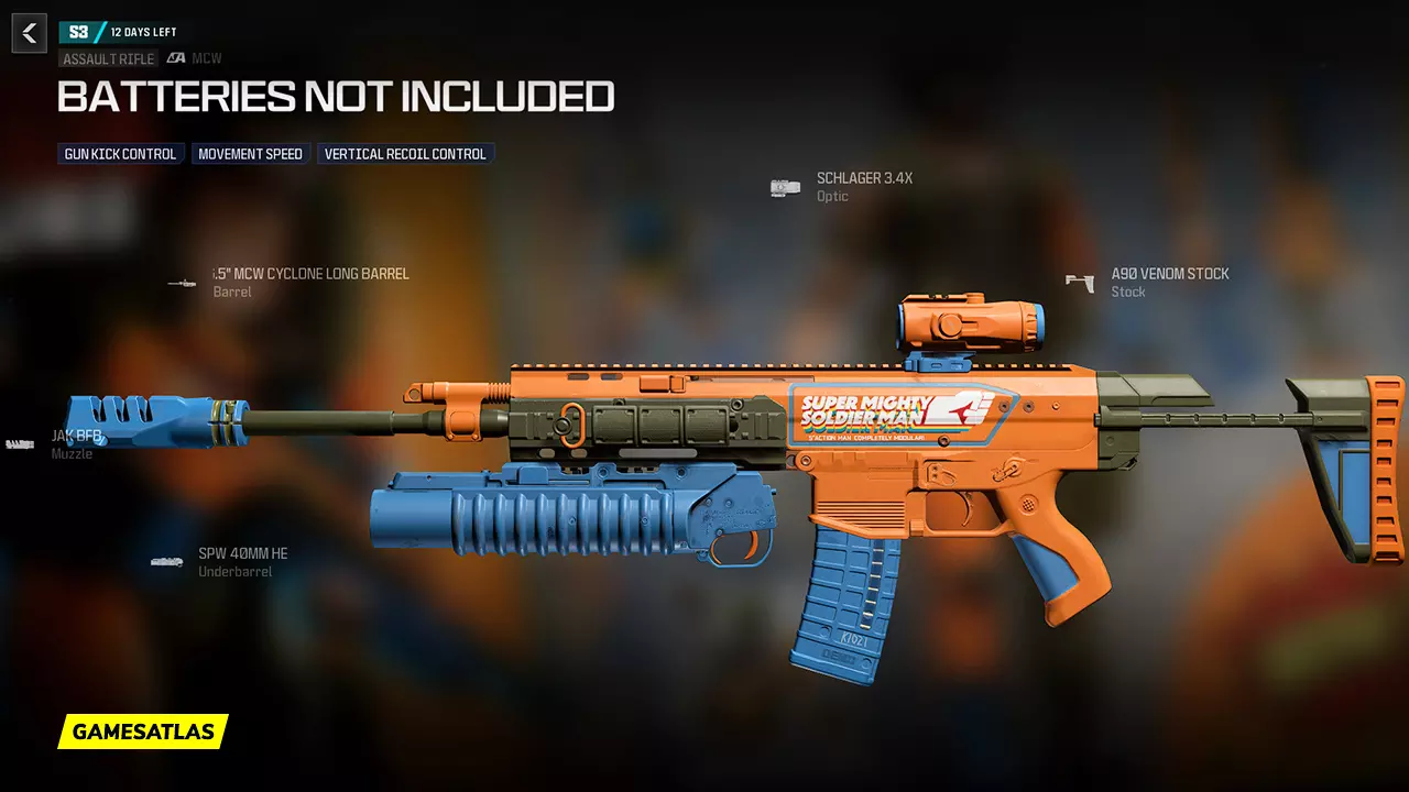 Batteries Not Included - Warzone and Modern Warfare 3 Blueprint Batteries Not Included - Warzone and Modern Warfare 3 Blueprint